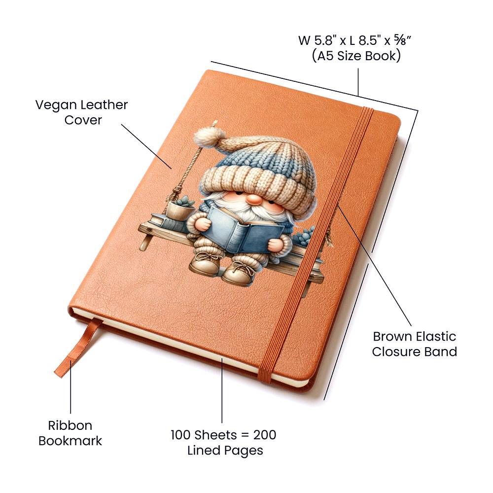 Gnome 1287 - Vegan Leather Journal