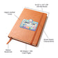 Cute Back to School Sticker 082 - Vegan Leather Journal