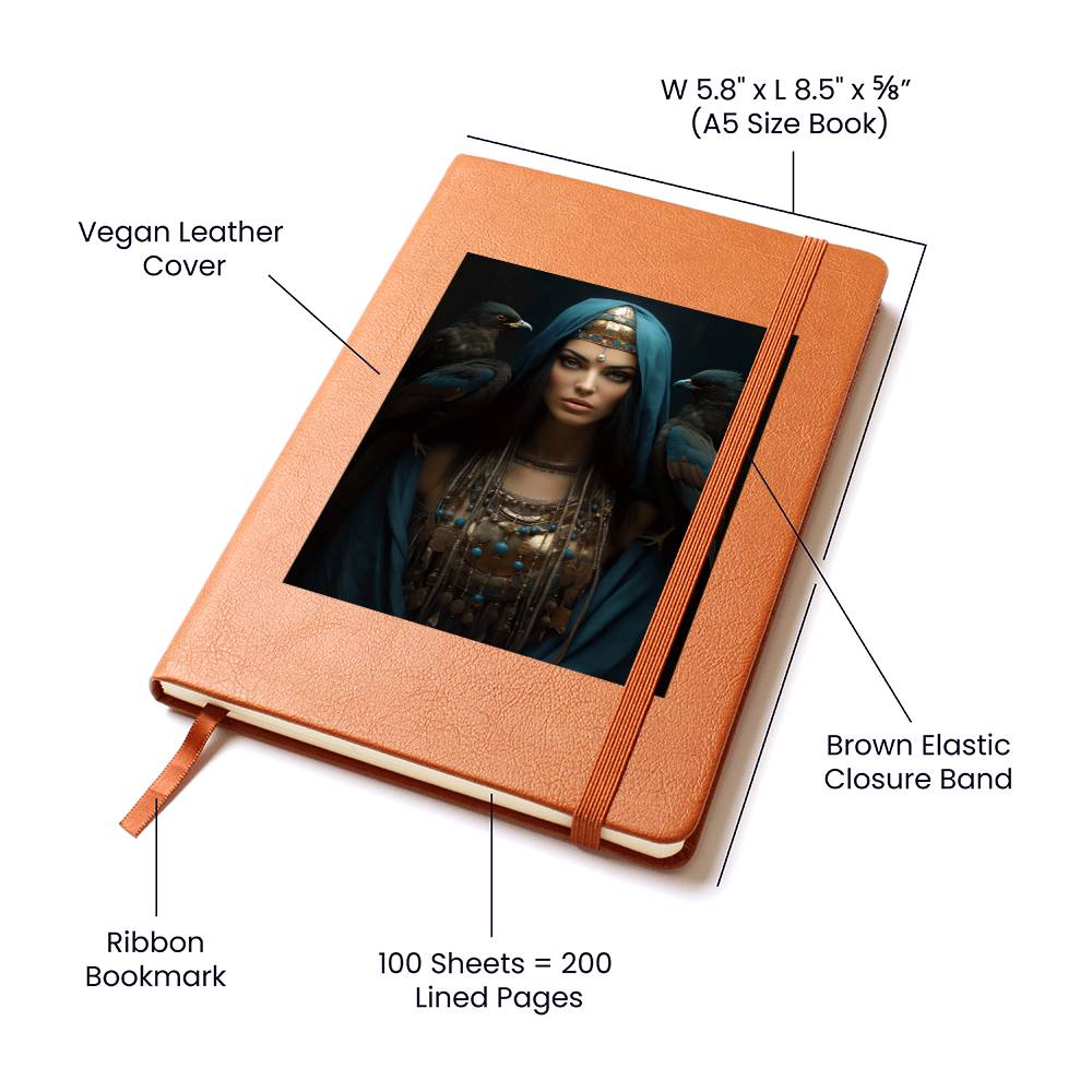 Goddess 006 - Vegan Leather Journal
