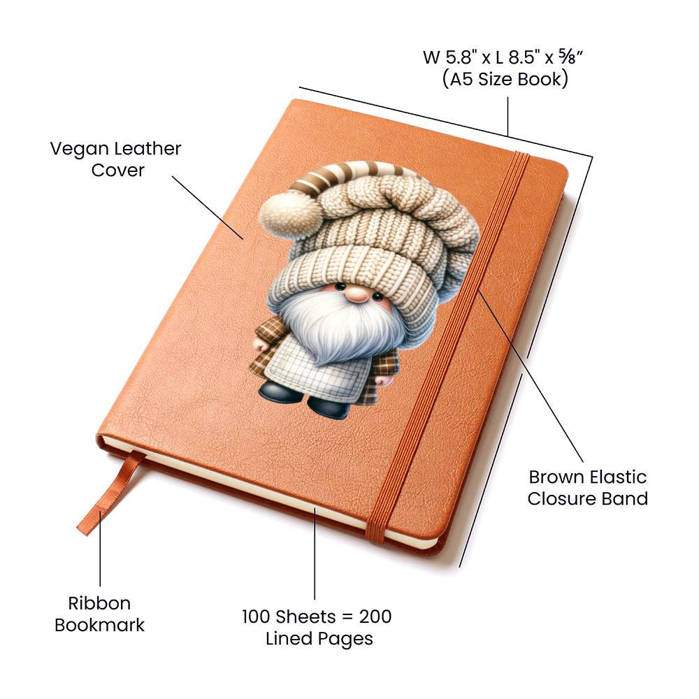 Gnome 1207 - Vegan Leather Journal