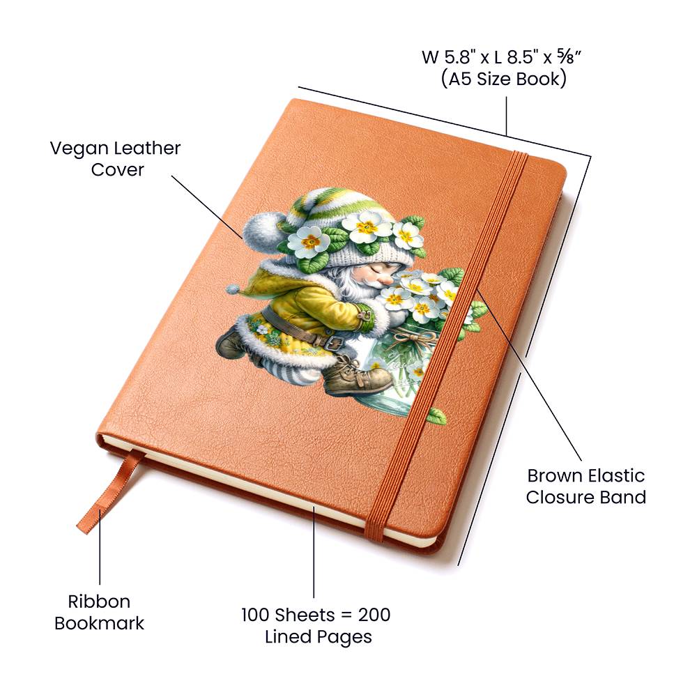 Gnome 0308 - Vegan Leather Journal