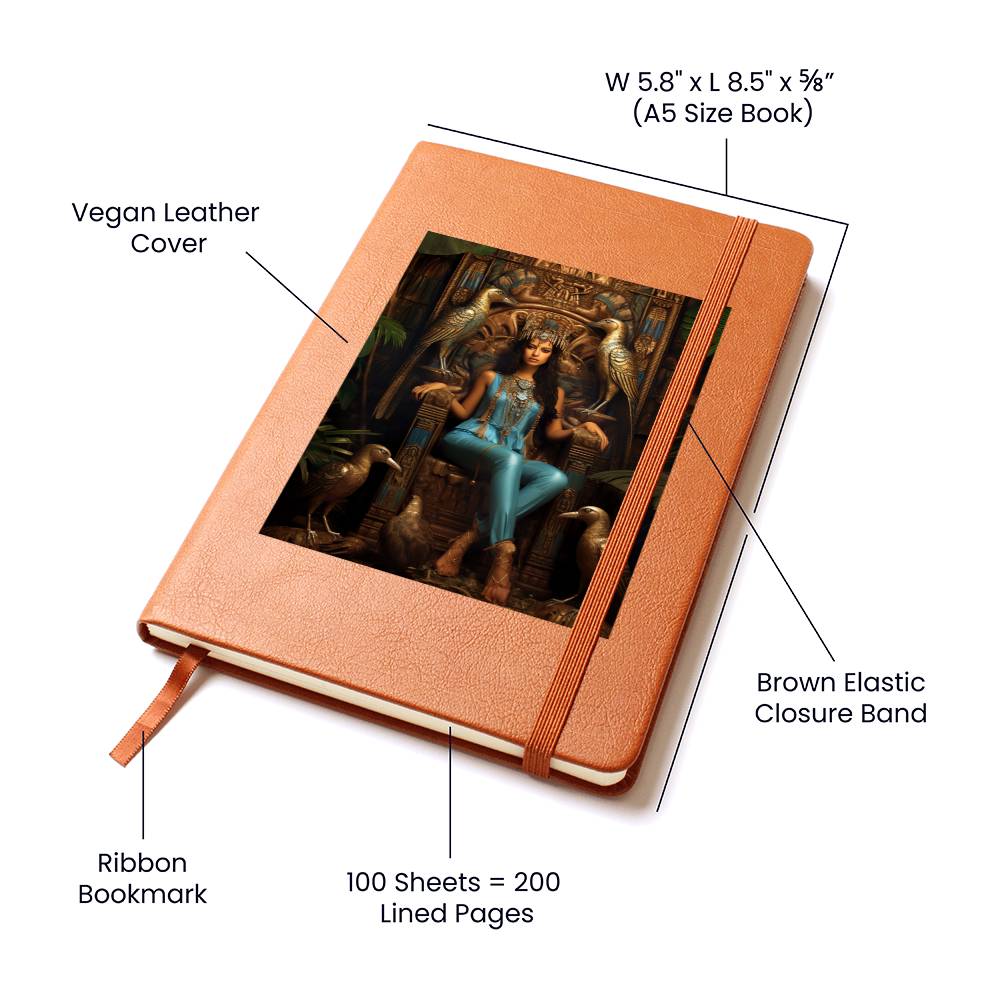 Goddess 102 - Vegan Leather Journal