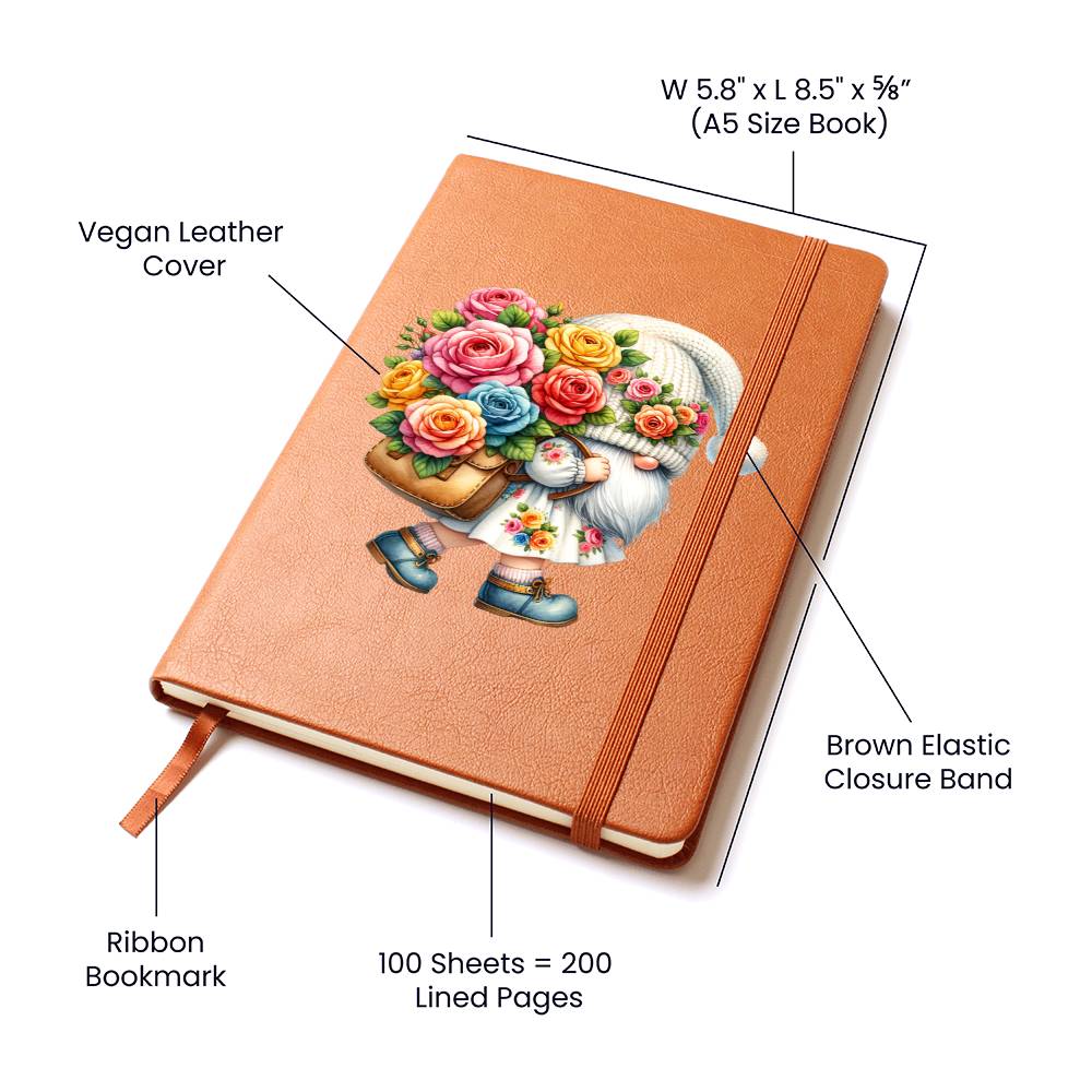 Gnome 0974 - Vegan Leather Journal