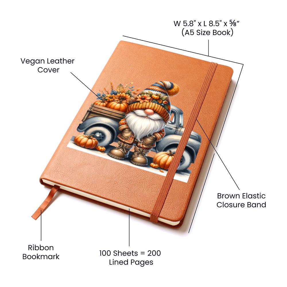 Gnome 0624 - Vegan Leather Journal