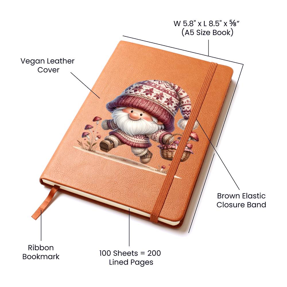 Gnome 0297 - Vegan Leather Journal