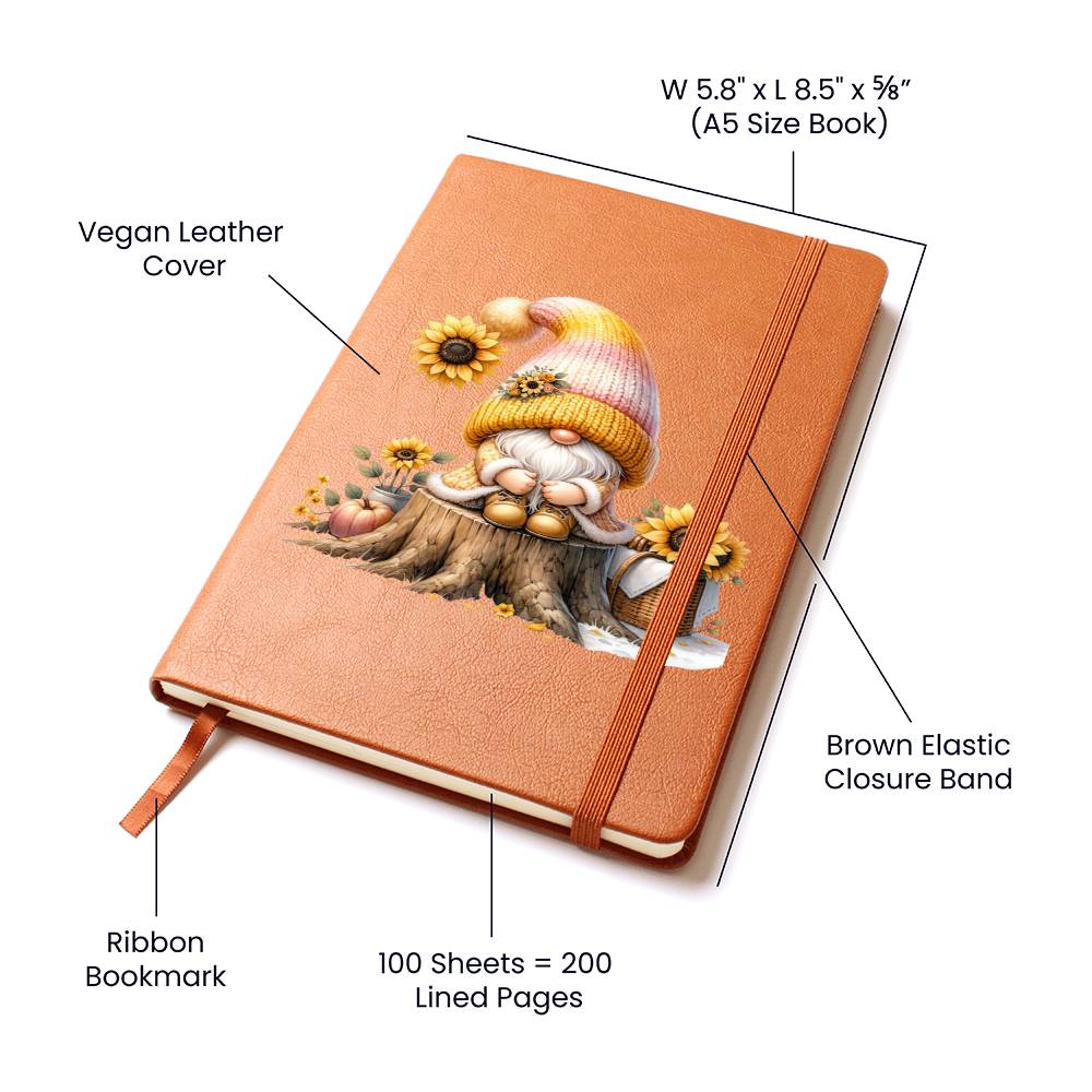 Gnome 0263 - Vegan Leather Journal