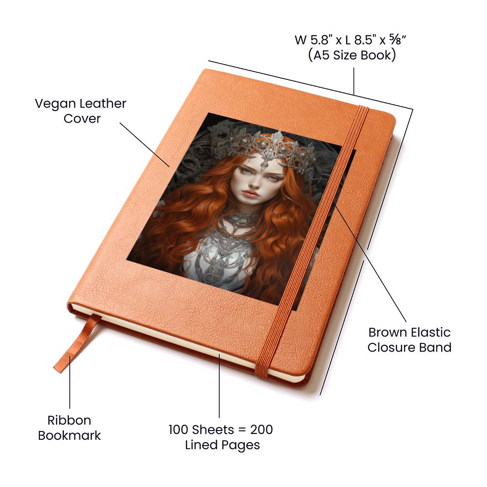 Goddess 020 - Vegan Leather Journal
