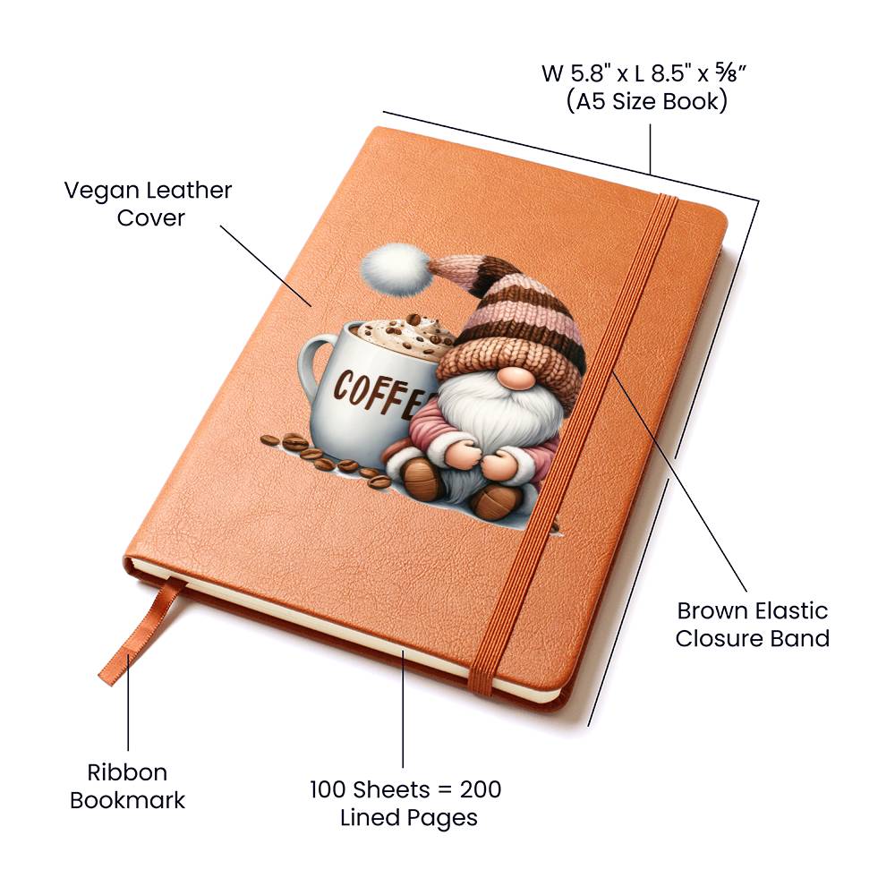 Gnome 0438 - Vegan Leather Journal