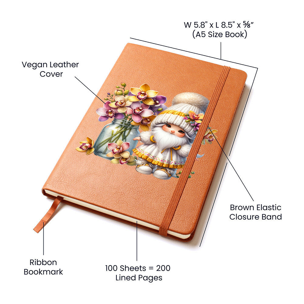 Gnome 0119 - Vegan Leather Journal