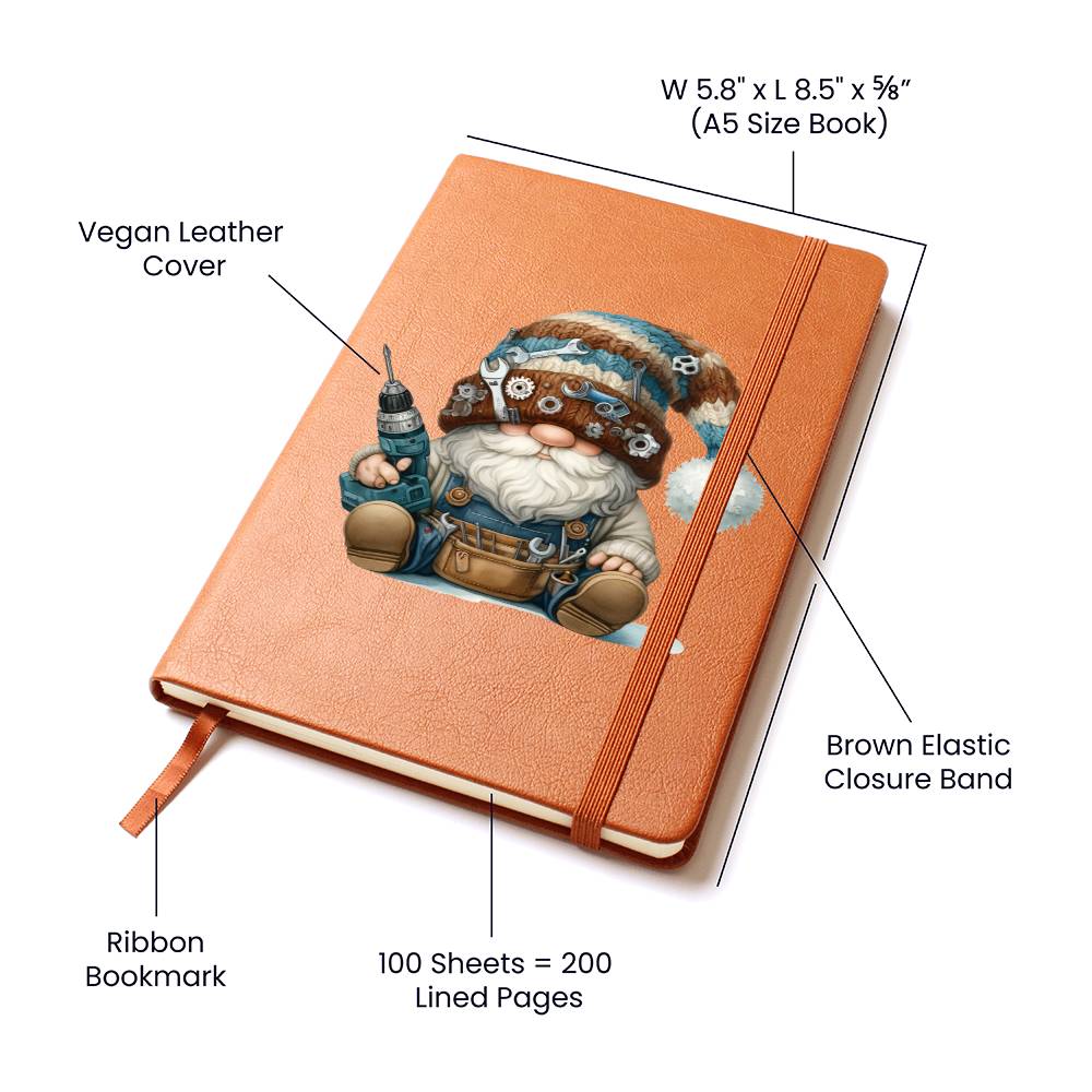Gnome 0561 - Vegan Leather Journal