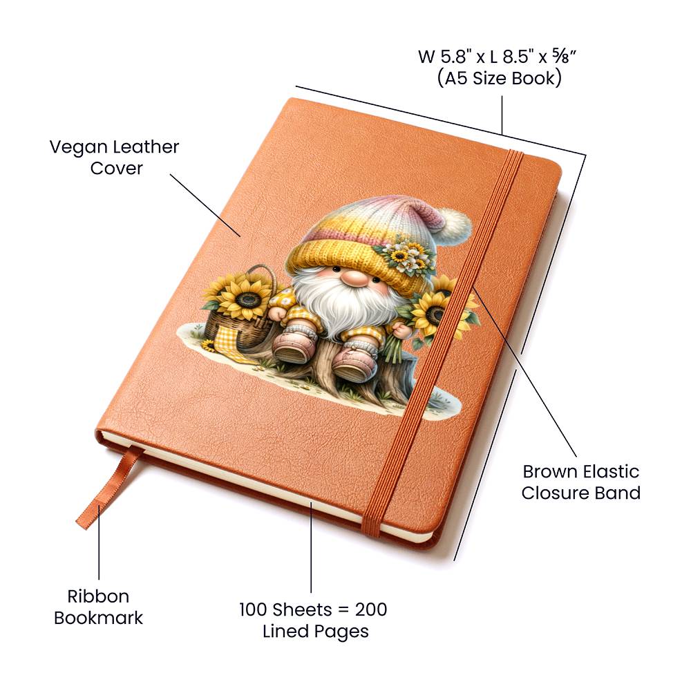 Gnome 0348 - Vegan Leather Journal
