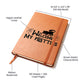 Vintage Halloween Signs 17 - Vegan Leather Journal