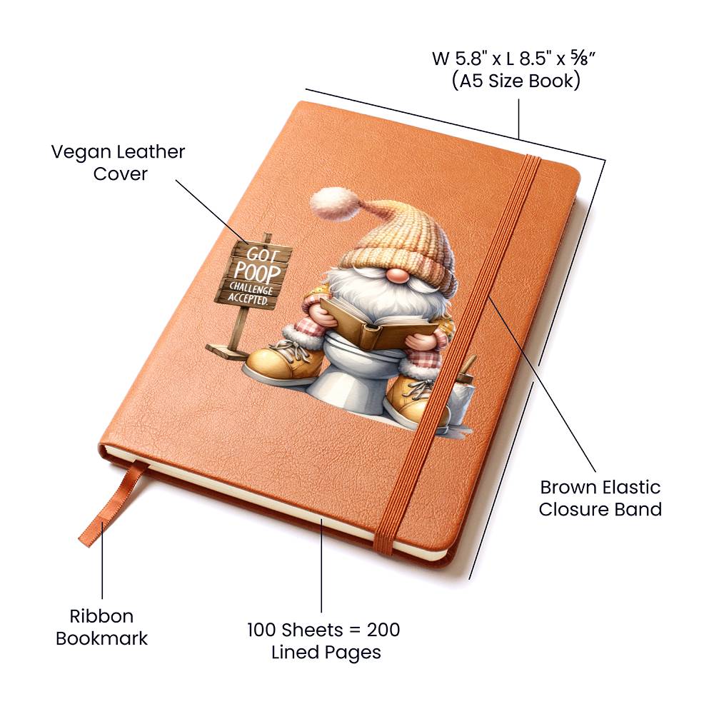 Gnome 1072 - Vegan Leather Journal