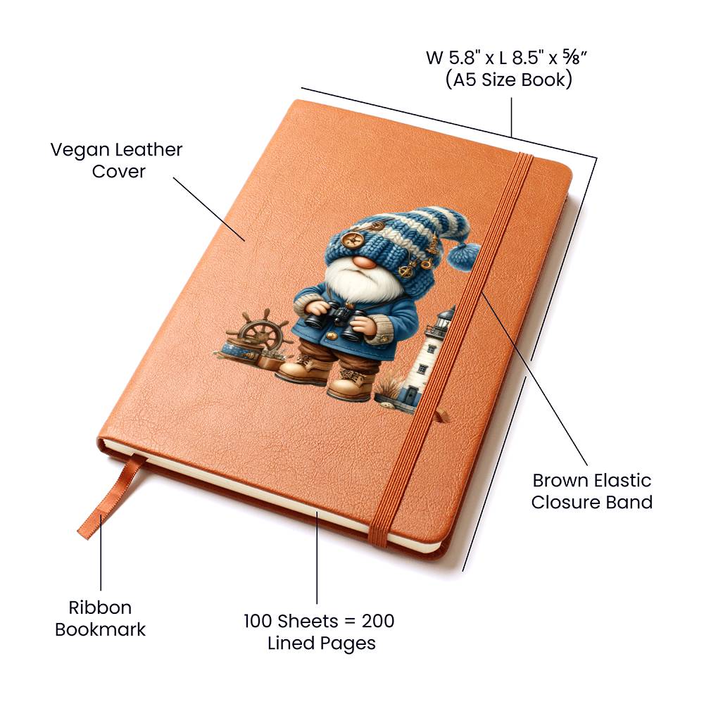 Gnome 0821 - Vegan Leather Journal