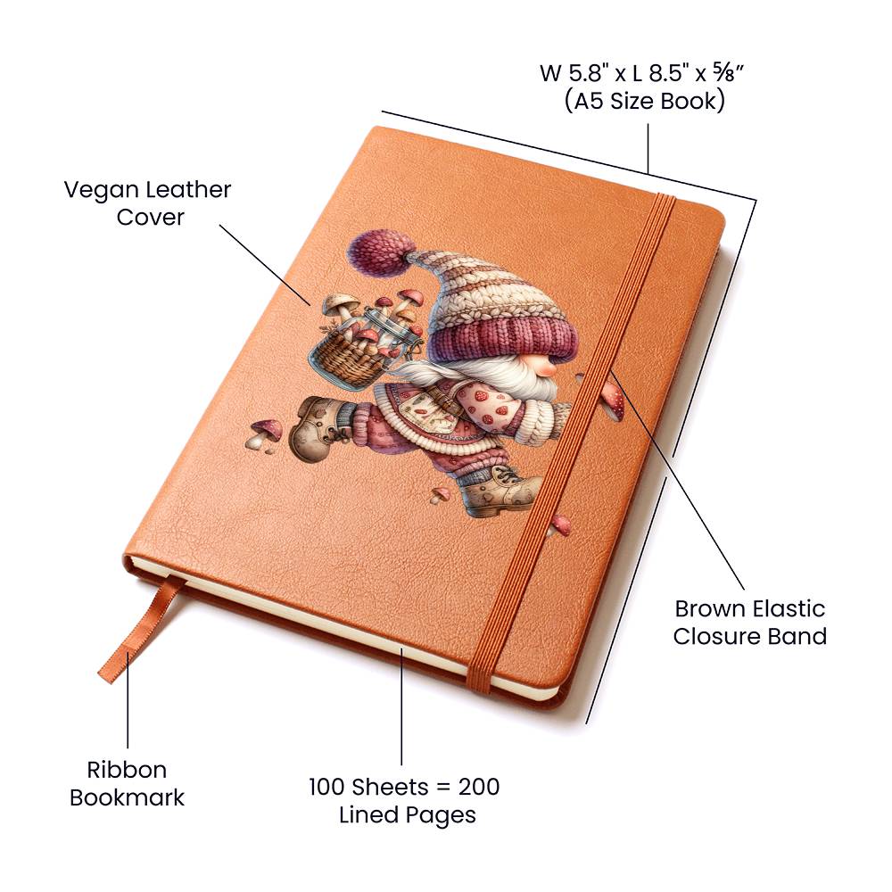 Gnome 0958 - Vegan Leather Journal