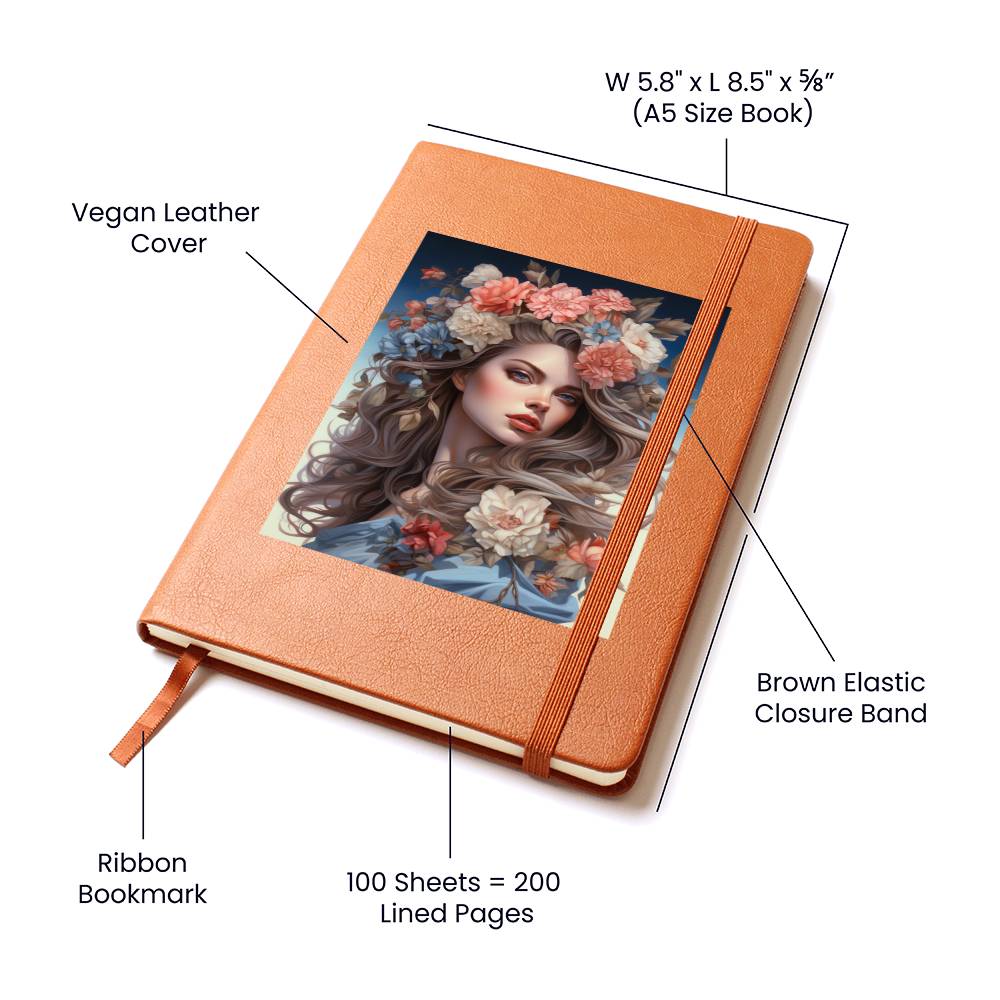 Goddess 056 - Vegan Leather Journal