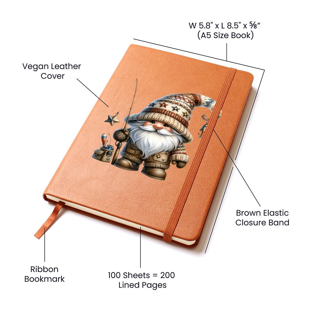 Gnome 0087 - Vegan Leather Journal