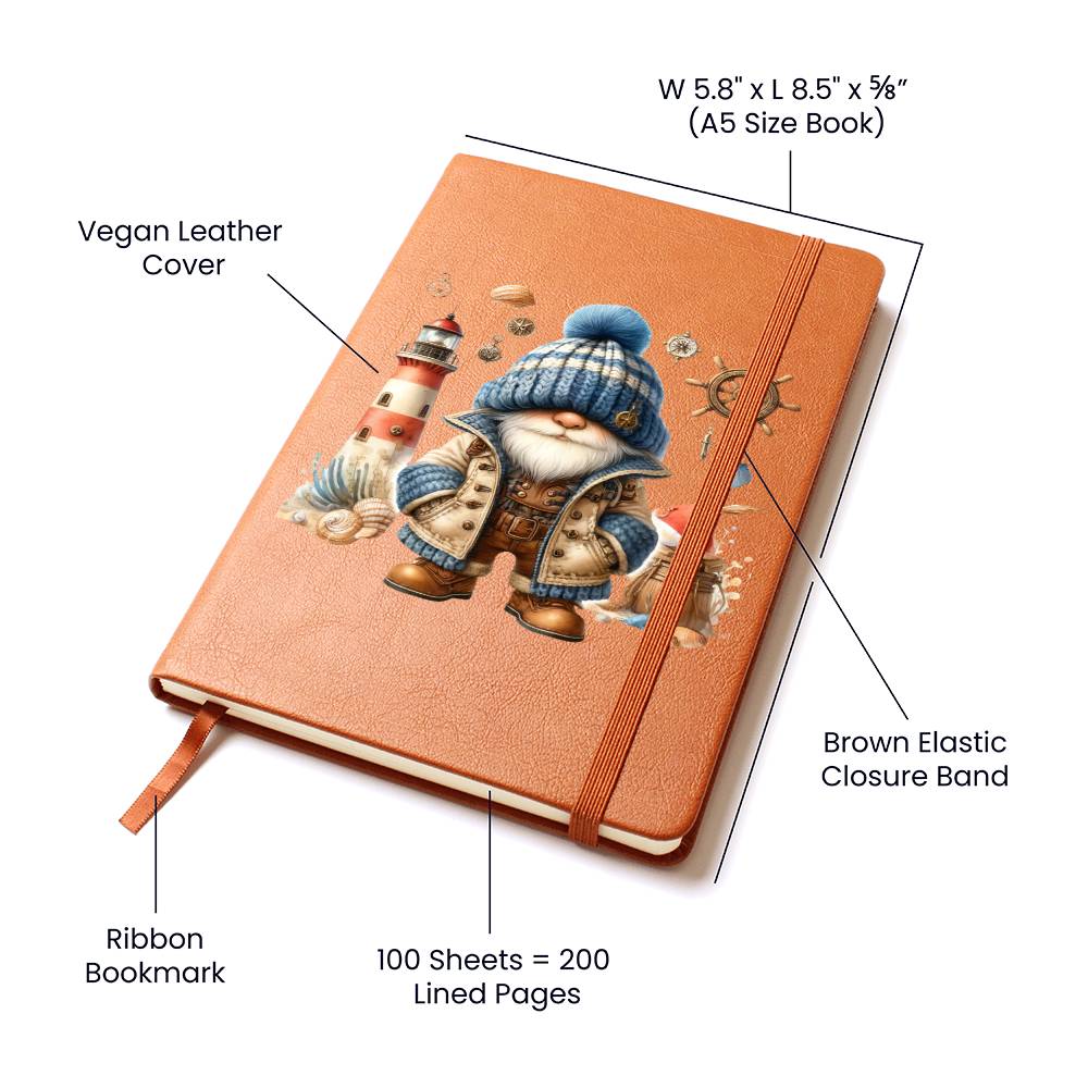 Gnome 0688 - Vegan Leather Journal