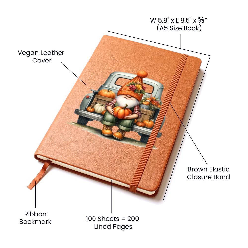 Gnome 0651 - Vegan Leather Journal