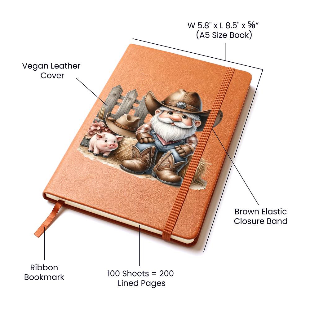 Gnome 0557 - Vegan Leather Journal