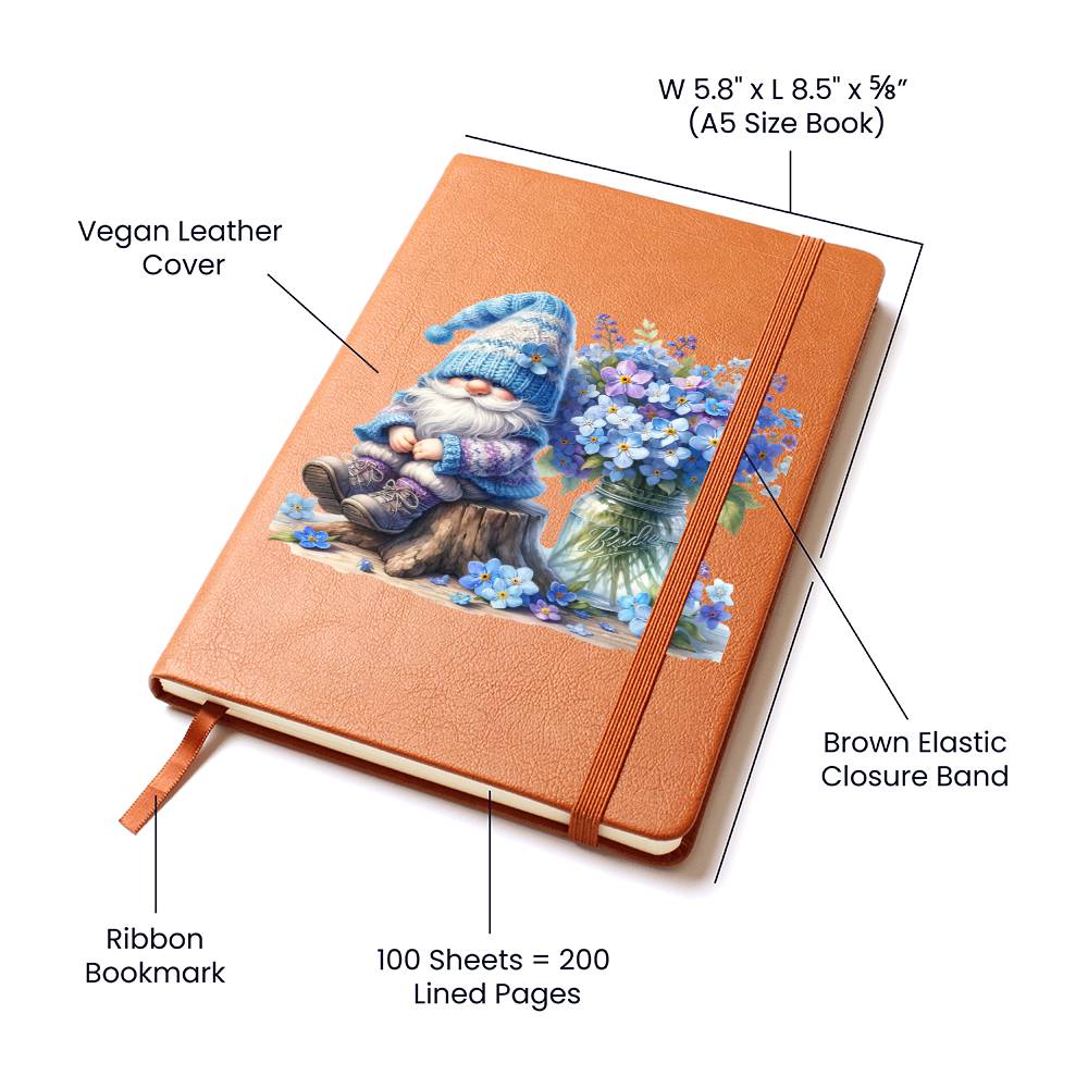 Gnome 0307 - Vegan Leather Journal