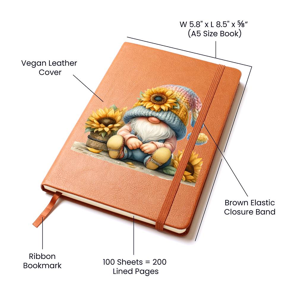 Gnome 0047 - Vegan Leather Journal