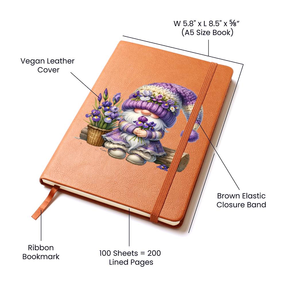 Gnome 0813 - Vegan Leather Journal