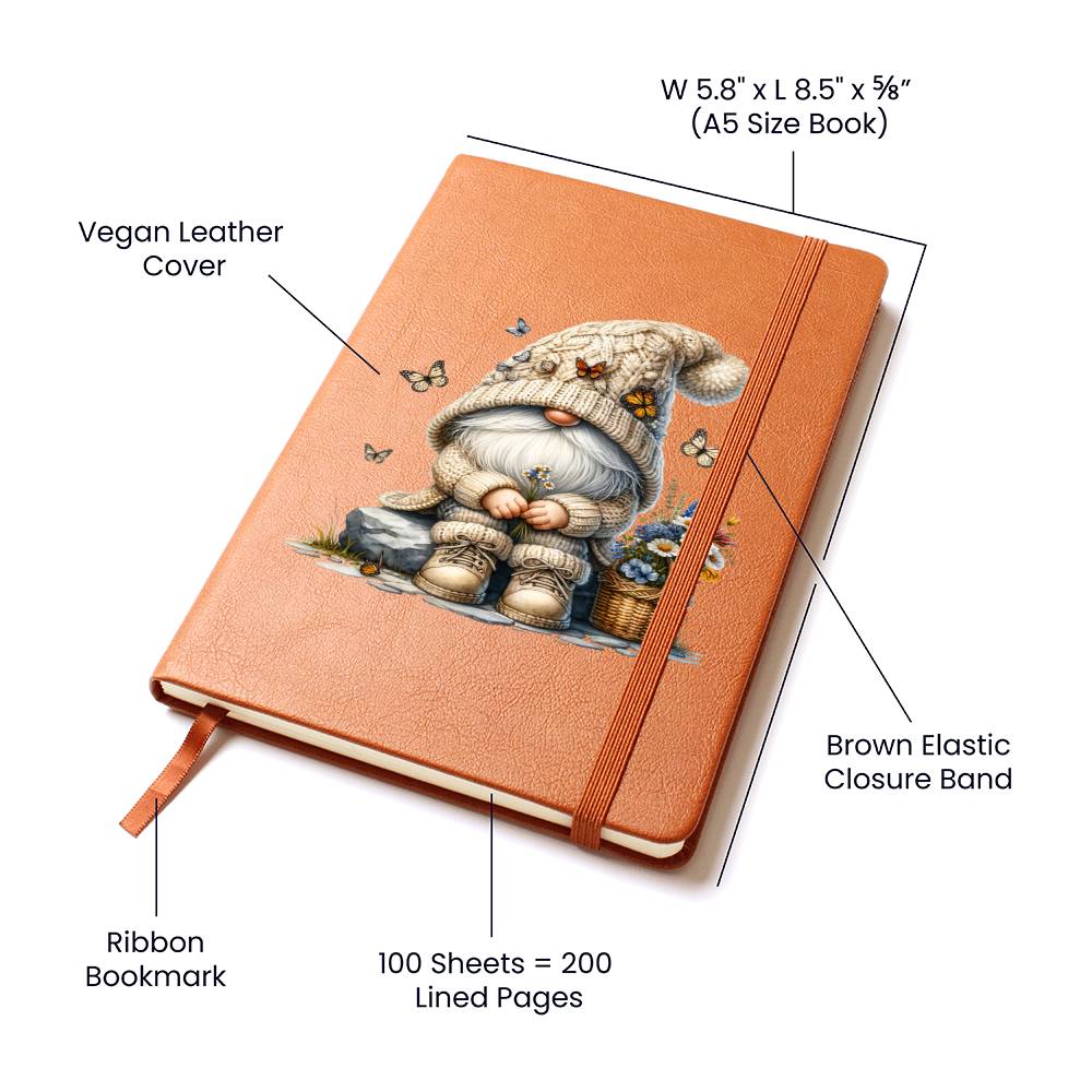Gnome 1274 - Vegan Leather Journal