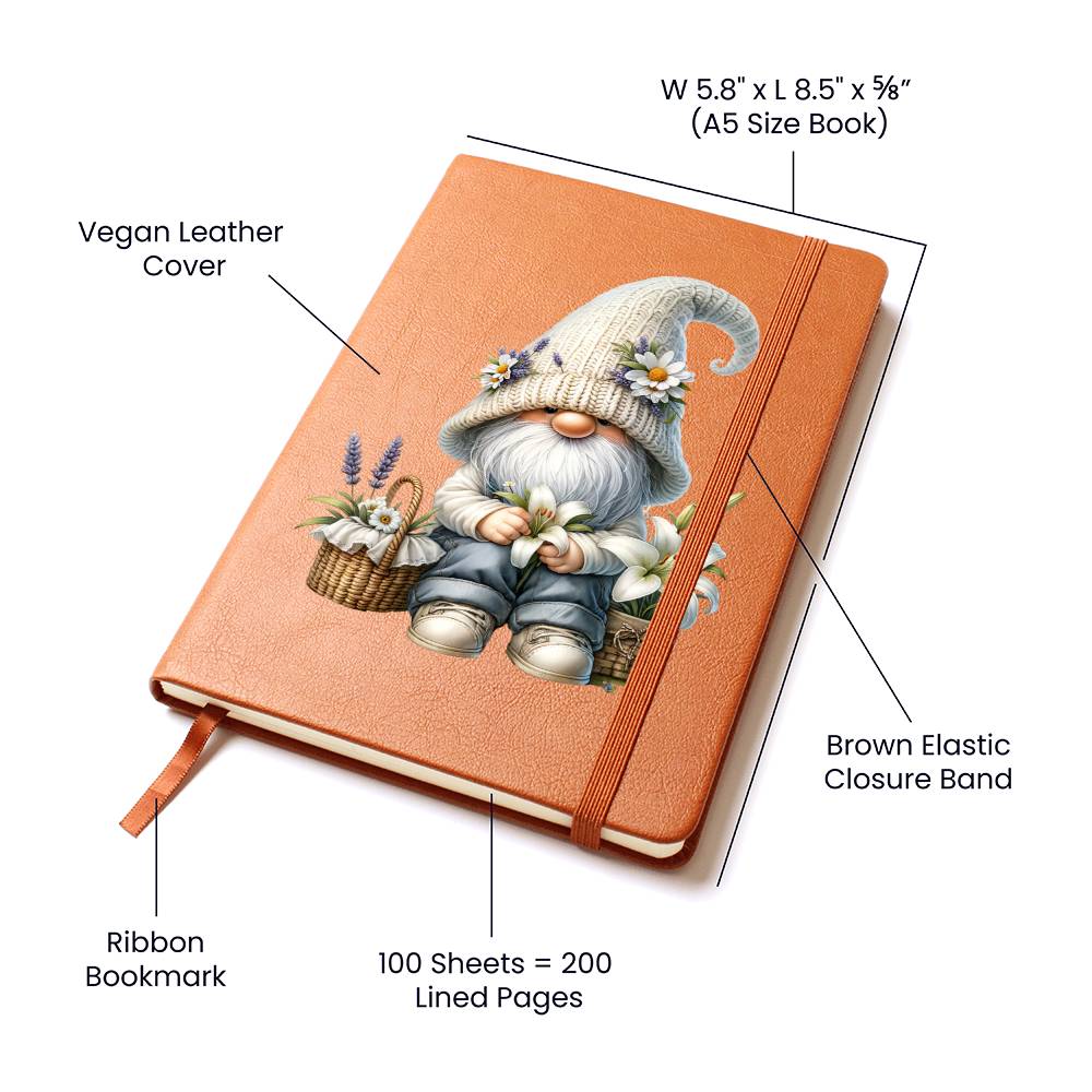 Gnome 1235 - Vegan Leather Journal