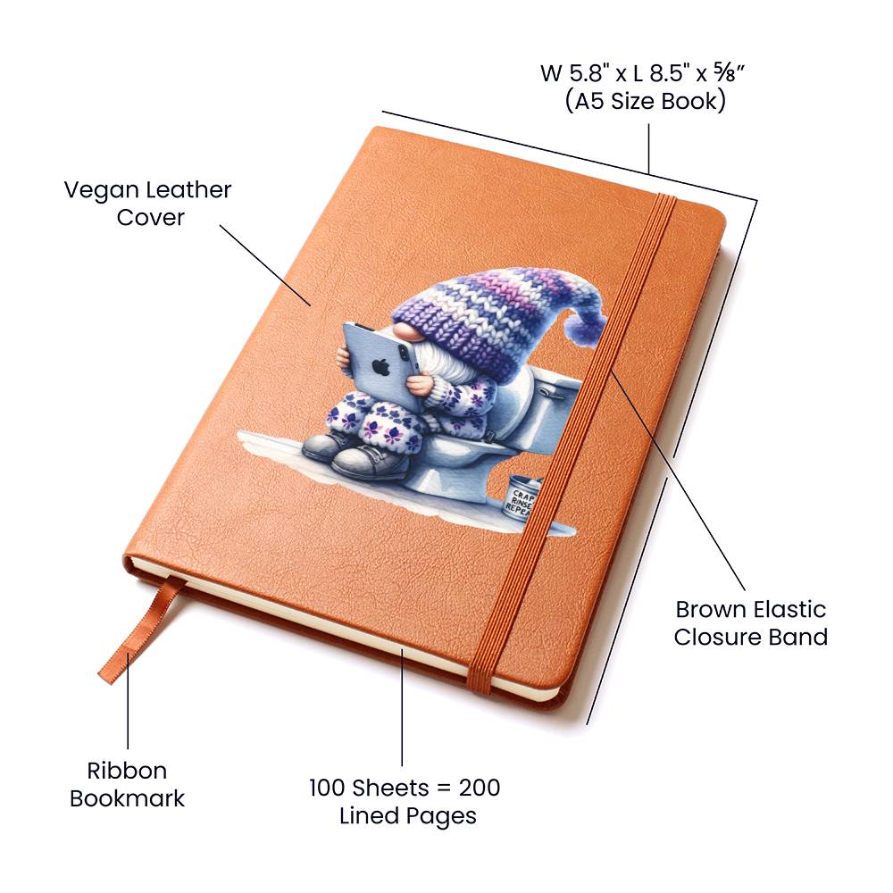 Gnome 0717 - Vegan Leather Journal