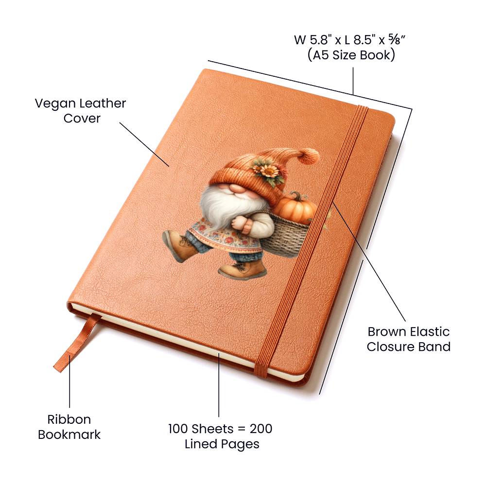 Gnome 0617 - Vegan Leather Journal