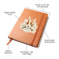 Luxury Wedding Decor Sticker 069 - Vegan Leather Journal
