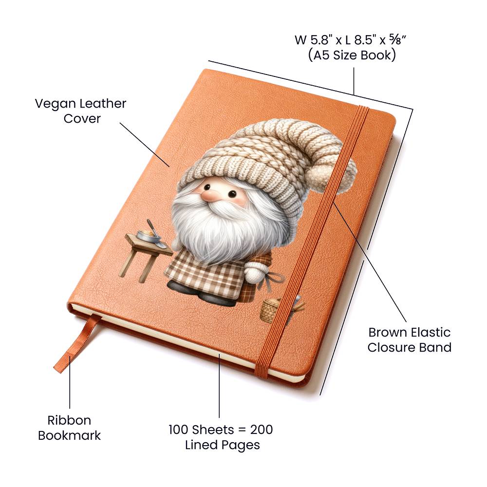 Gnome 1182 - Vegan Leather Journal
