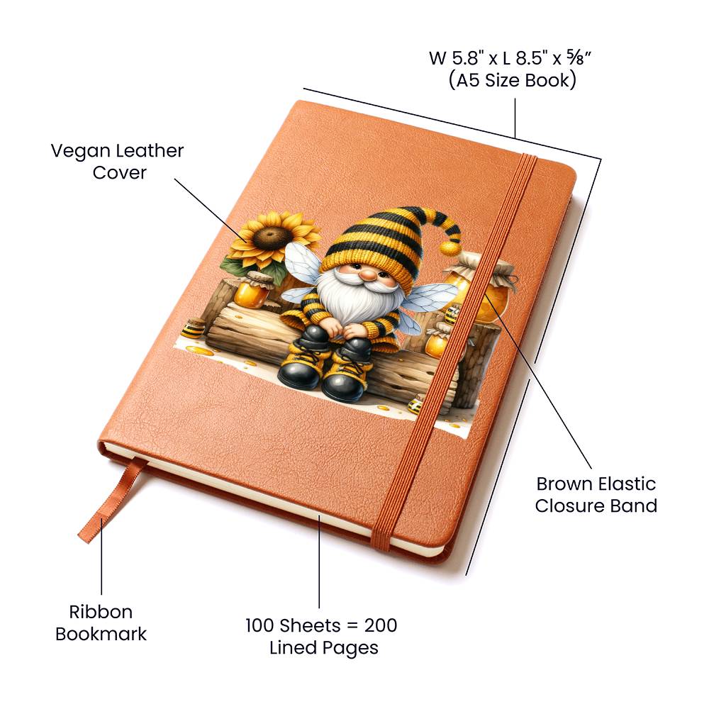 Gnome 0762 - Vegan Leather Journal