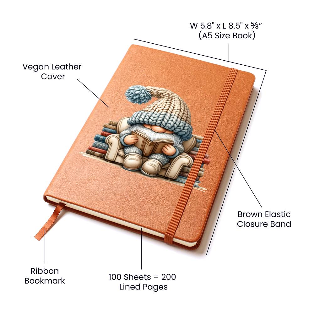 Gnome 1254 - Vegan Leather Journal
