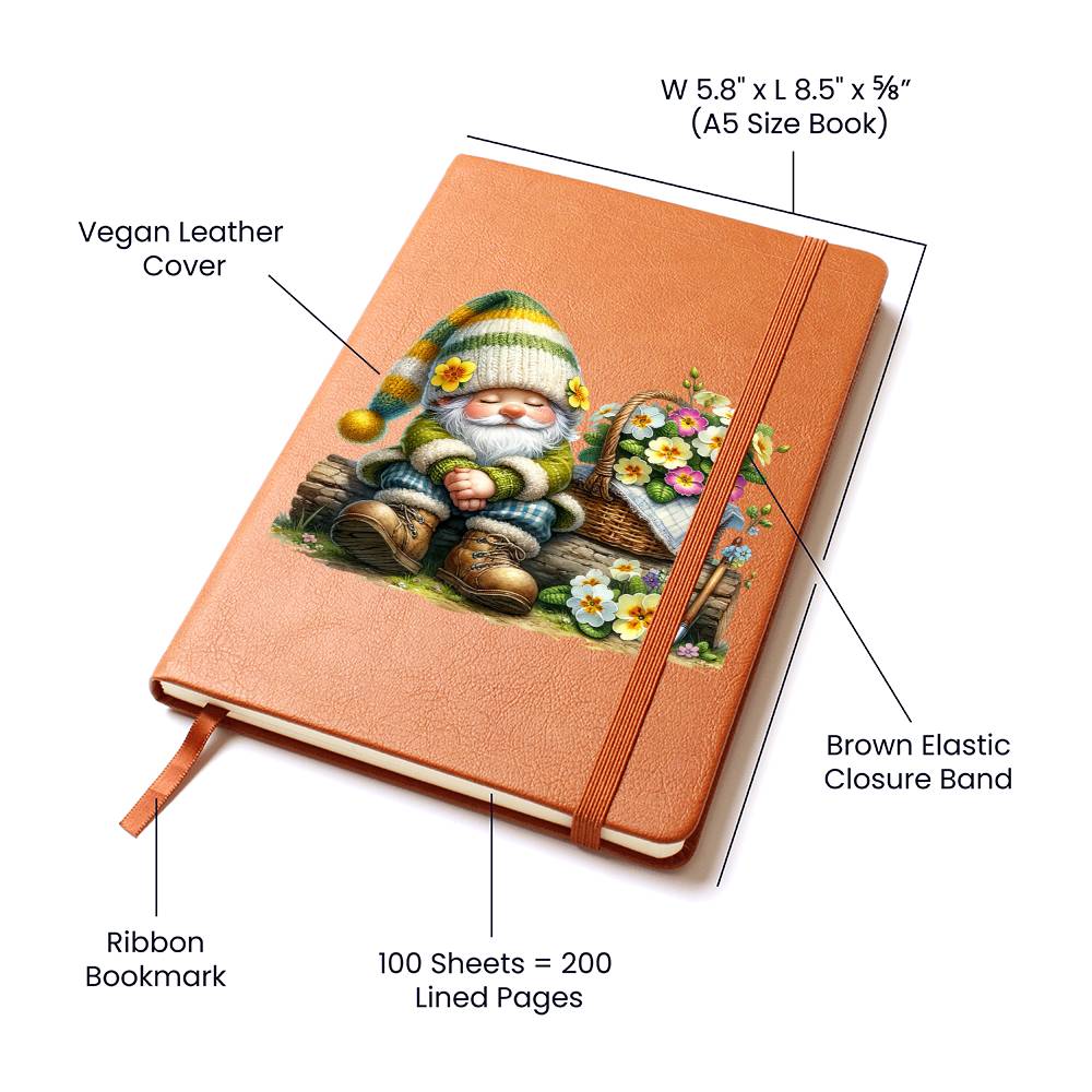 Gnome 0904 - Vegan Leather Journal