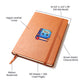 Cute Back to School Sticker 033 - Vegan Leather Journal