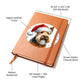 Christmas Dog - Welsh Terrier - Vegan Leather Journal
