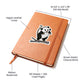 Cute Opossum sticker 108 - Vegan Leather Journal