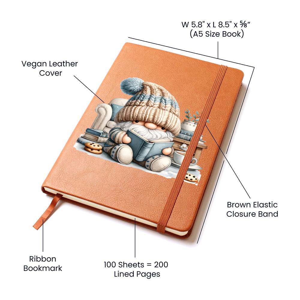Gnome 1309 - Vegan Leather Journal