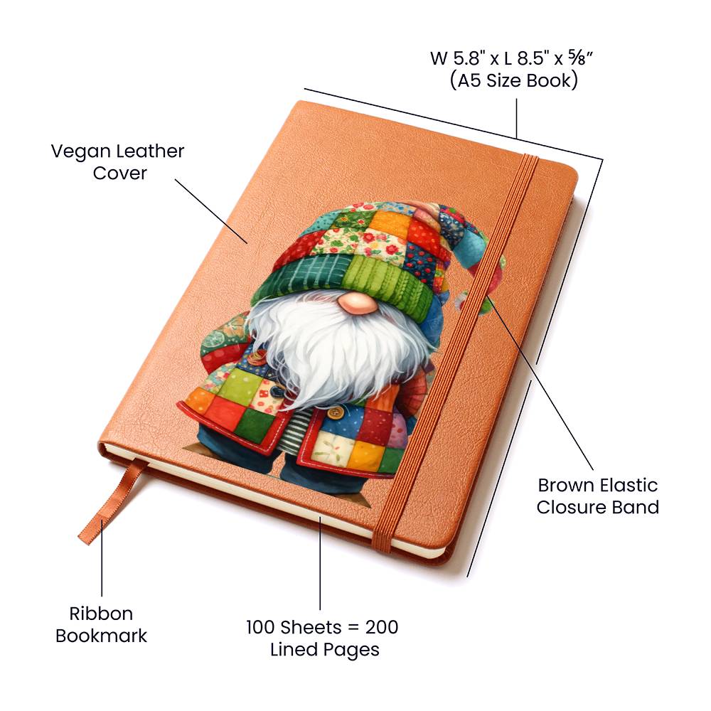 Gnome 0497 - Vegan Leather Journal