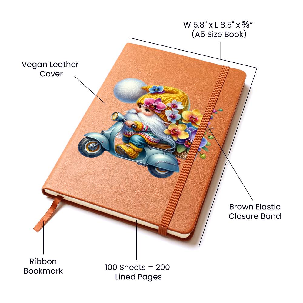 Gnome 0121 - Vegan Leather Journal