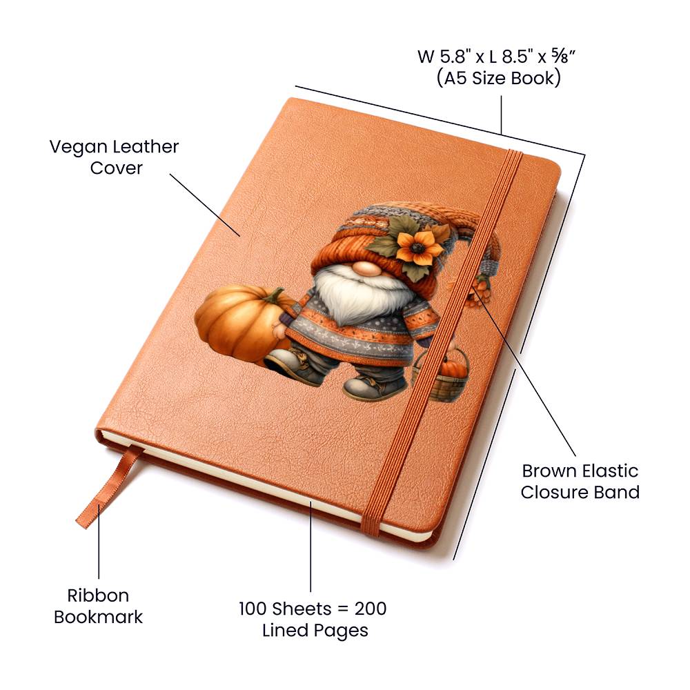 Gnome 0598 - Vegan Leather Journal