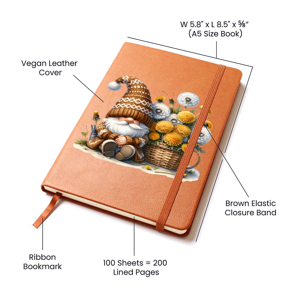 Gnome 0246 - Vegan Leather Journal