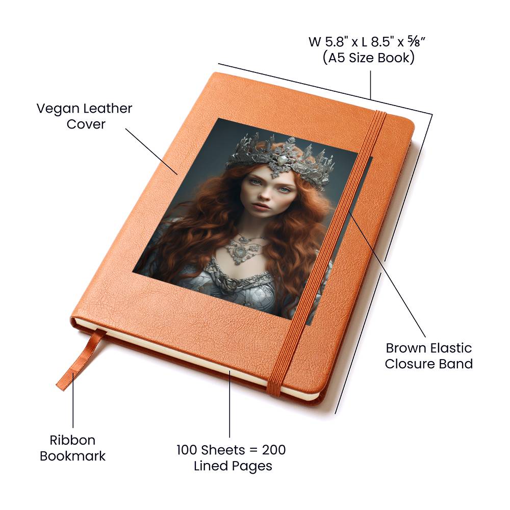 Goddess 037 - Vegan Leather Journal