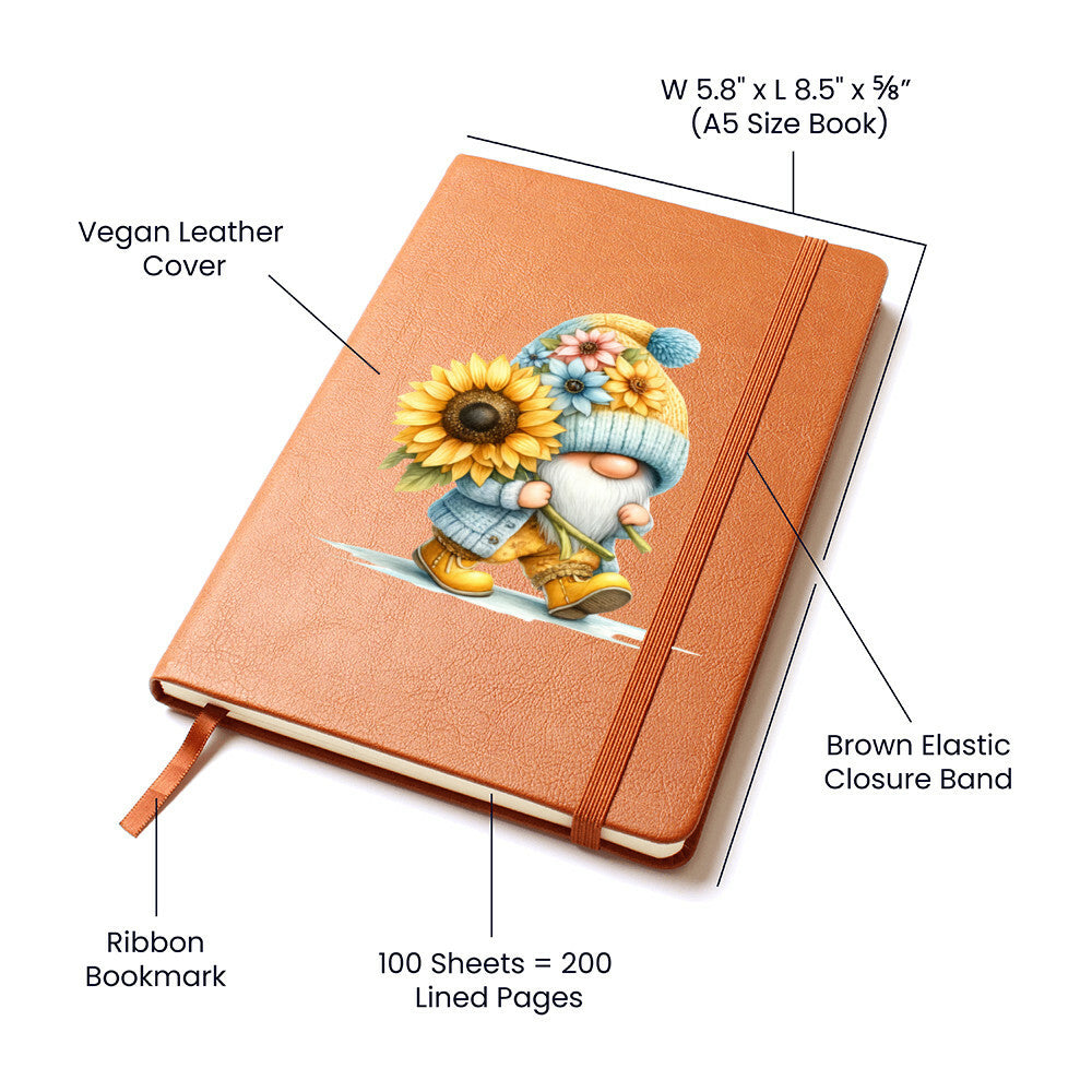 Gnome 0158 - Vegan Leather Journal