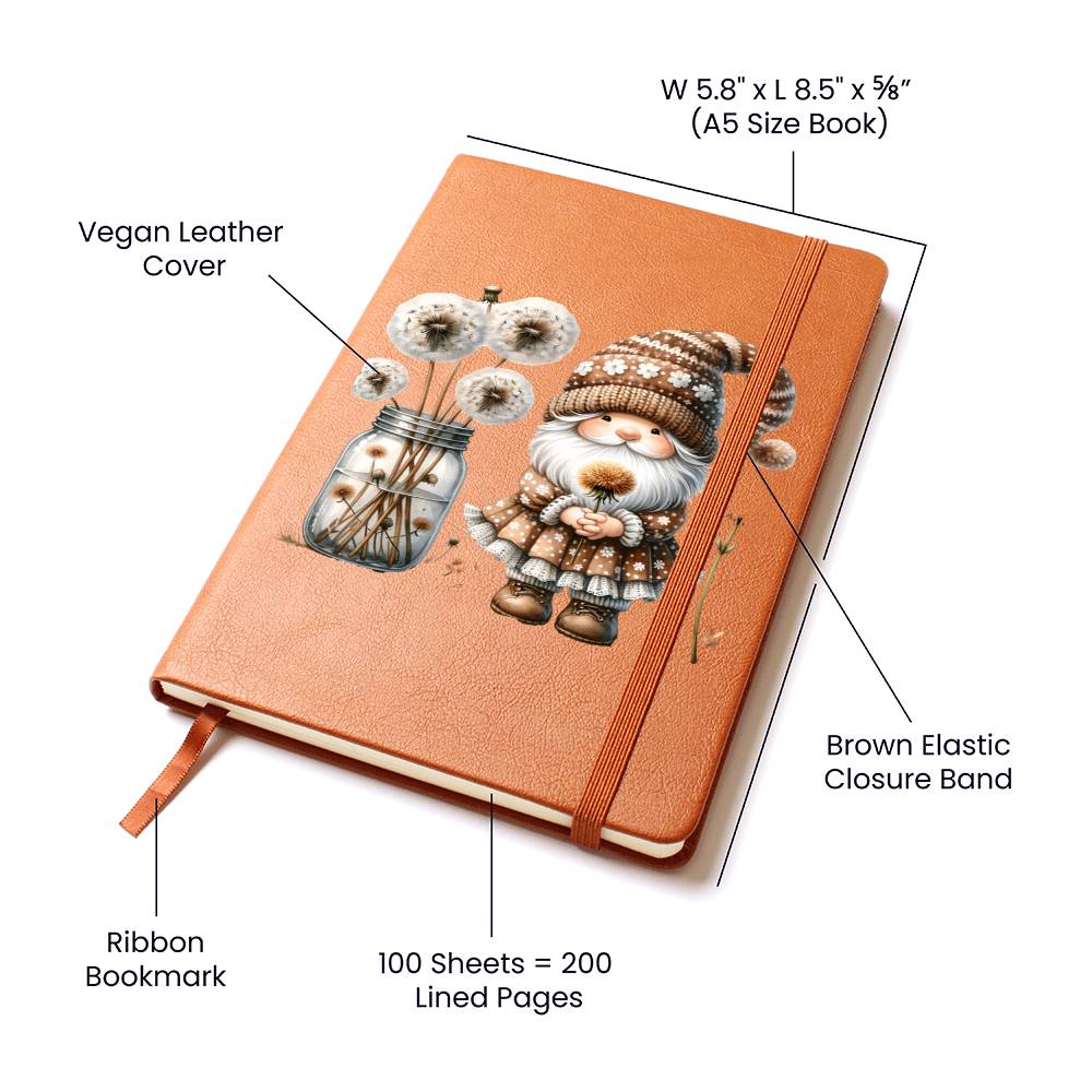 Gnome 0267 - Vegan Leather Journal