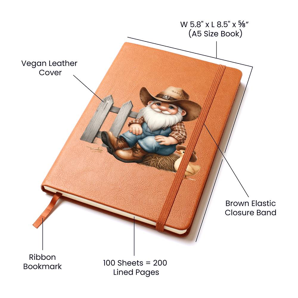 Gnome 0550 - Vegan Leather Journal