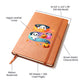 Cute Halloween Sticker 108 - Vegan Leather Journal