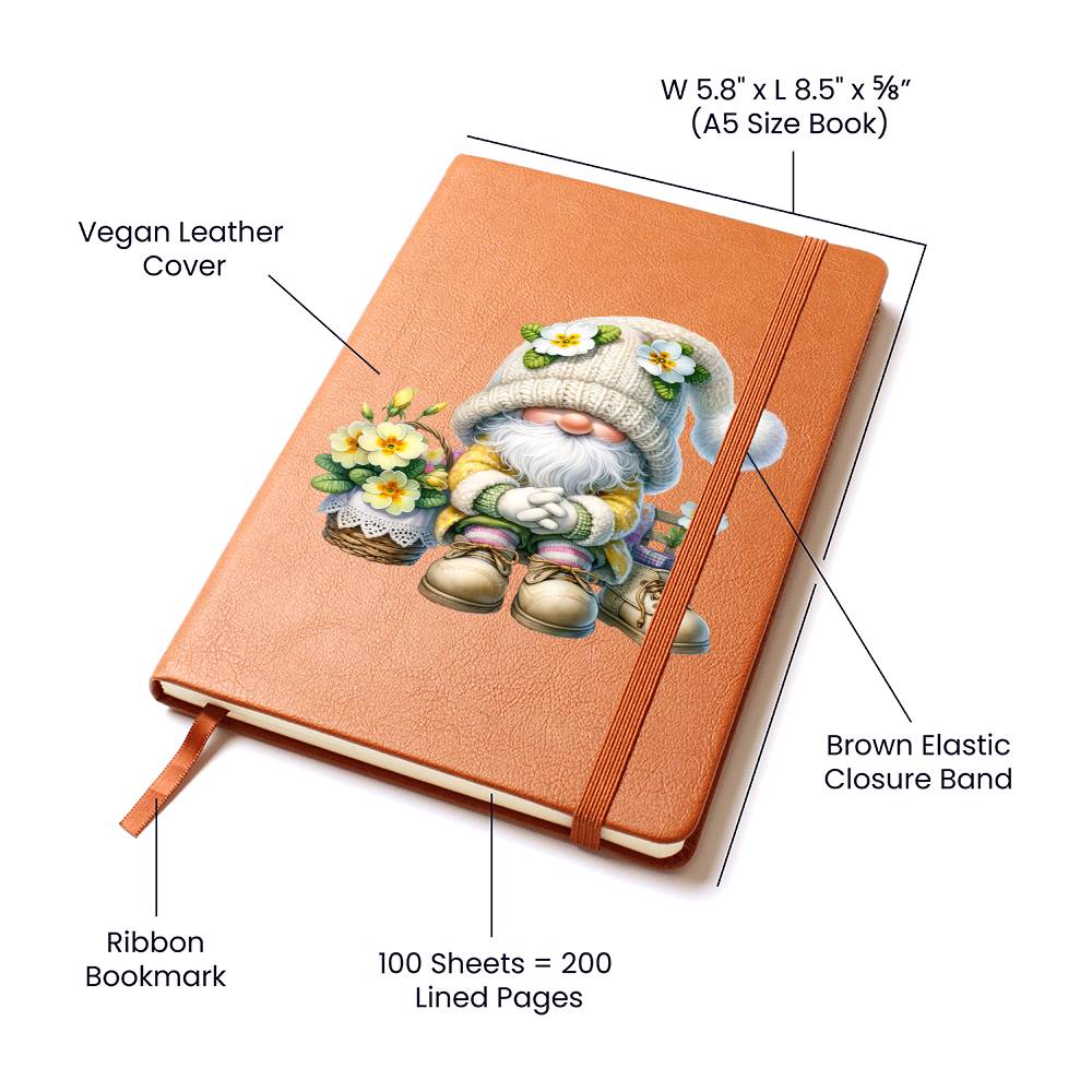 Gnome 0993 - Vegan Leather Journal